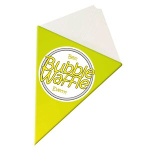 Rożki gofry Bubble Waffle | Lime Best Ever Rozek Lime GOFREX.com