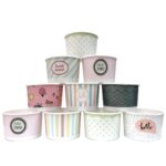 Papírová miska Panini Gelato | Balení Mix 25ks. 245 ml Kubek Gelato Panini Lody Scaled GOFREX.com