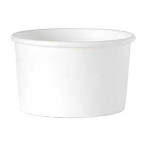 Kubek Miseczka Gelato Panini | Opakowania Białe 90 szt. 350 ml Miska Papierowa Do Lodow Ml Biala GOFREX.com