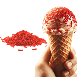 posypka truskawkowa | pałeczki cukrowe dekoracyjne posypka truskawkowa | pałeczki cukrowe dekoracyjne