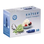 Whipped Cream Cartridges | Kayser 10pcs Kayser whipped cream cartridges GOFREX.com