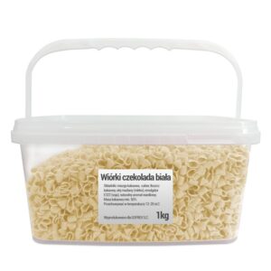 Wiórki Biała Czekolada | Posypka – 1 Kg GOFREX.com Wiórki Biała Czekolada | Posypka – 1 Kg Wiorki Biala Czekolada Kg GOFREX.com