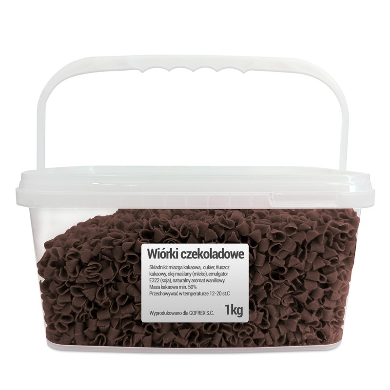 Dessert-Schokolade Späne | Streusel 1 Kg Chocolate Chip Kg GOFREX.com