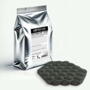 ciasto na gofry bąbelkowe czarne | bubble waffle 1kg
