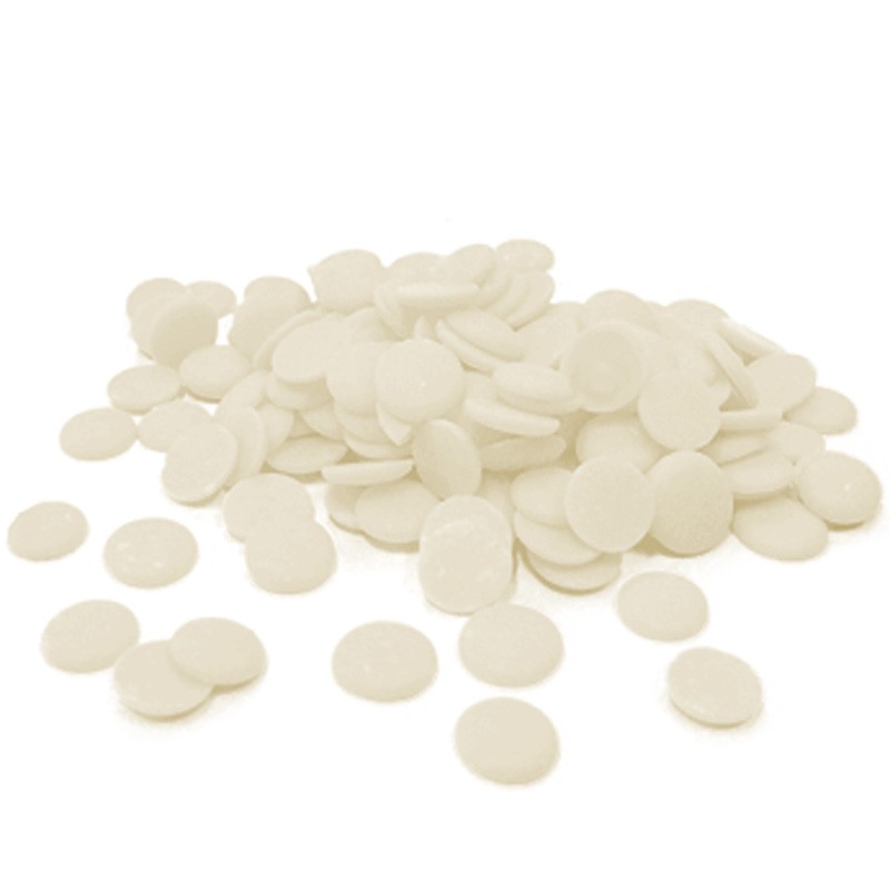 Schokolade Backen Chips, weiße Schokolade | Master Martini White Discs GOFREX.com