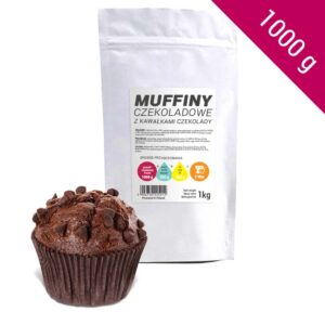 Chocolate Cupcakes with Chocolate Pieces | Mix 1 Kg Muffins Chocolate Cupcakes GOFREX.com