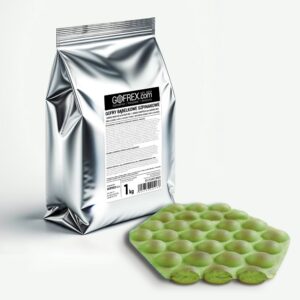 ciasto na gofry bąbelkowe szpinakowe | bubble waffle 1kg