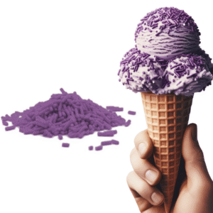 posypka fioletowa | pałeczki cukrowe dekoracyjne posypka fioletowa | pałeczki cukrowe dekoracyjne