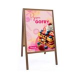 Advertisement "Biscuit Waffles" - Poster in B2 format